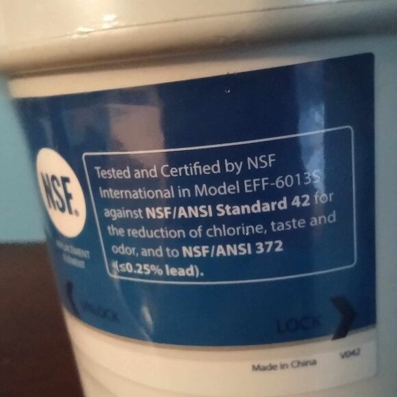 Lot of 2 Waterdrop Refrigerator Water Filter WD-F13 New Sealed! - Picture 4 of 4